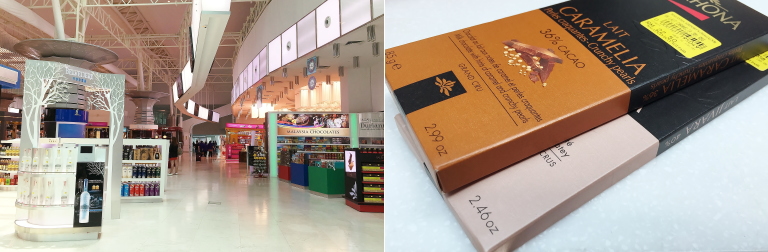 マレーシア空港 クアラルンプール 免税店 ヴァローナチョコレート
