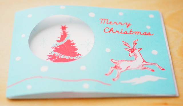 手作りクリスマスカード 印刷