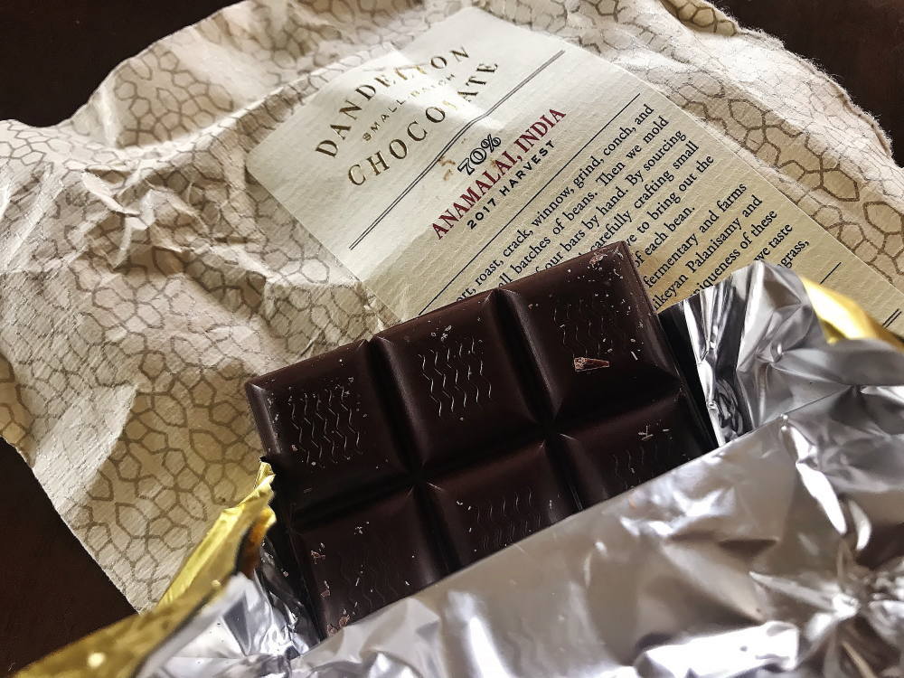ダンデライオン・チョコレート 板チョコの種類