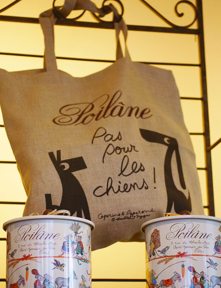 Poilane(ポワラーヌ)×コレットのリネントートバッグ