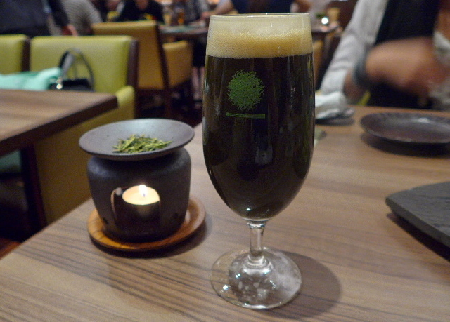 抹茶黒ビール
