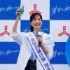 生田絵梨花「三ツ矢サイダー 澄みきる青空バルー ン」記者発表会