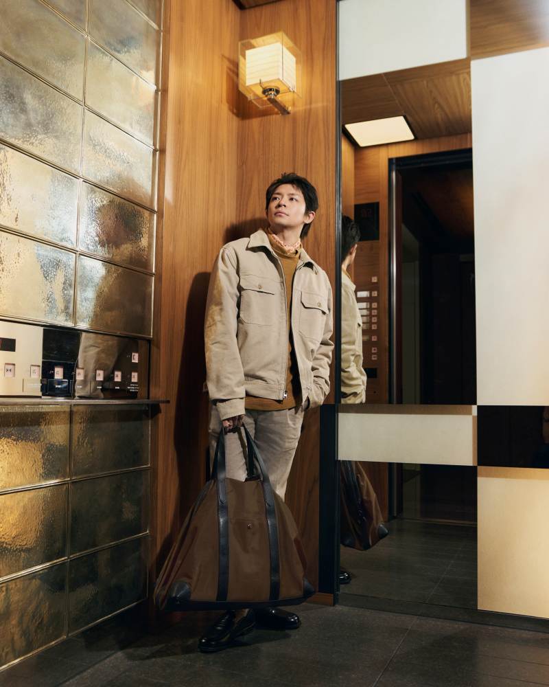 バナナ・リパブリック、ブランドアンバサダー Number_i 岸優太