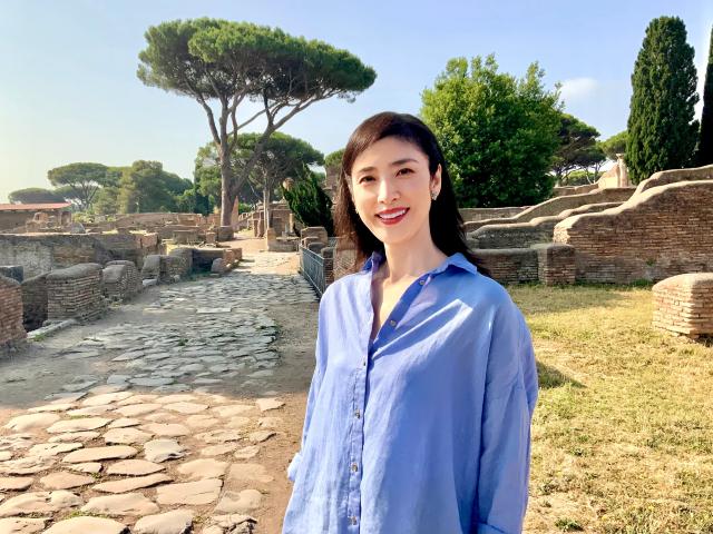 天海祐希さんが古代ローマの真実に迫る