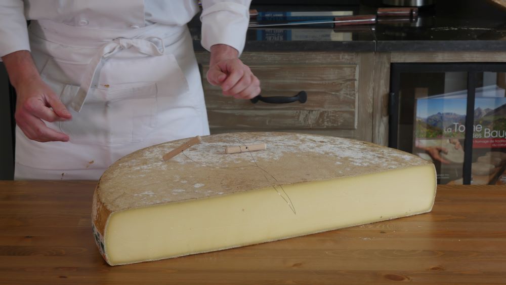 コンテチーズの切り方