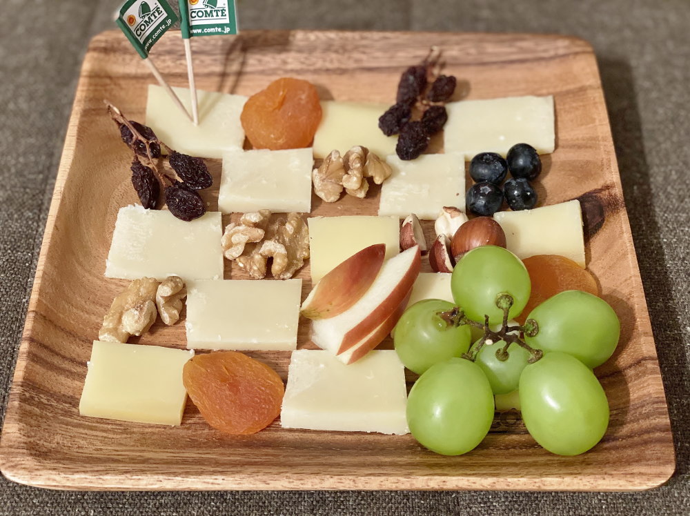 コンテチーズのチーズプラトー