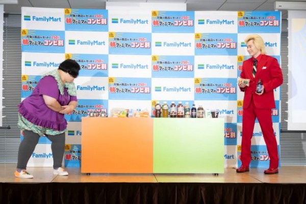メイプル超合金 ファミリーマートキャンペーンPR会