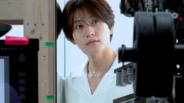 橋本将生さん「Gelee by」CMメイキングカット
