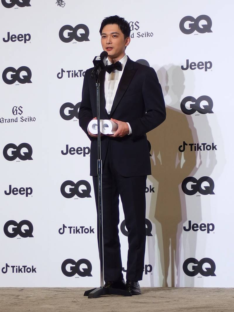 吉沢亮さん「GQ MEN OF THE YEAR 2025」フォトコール