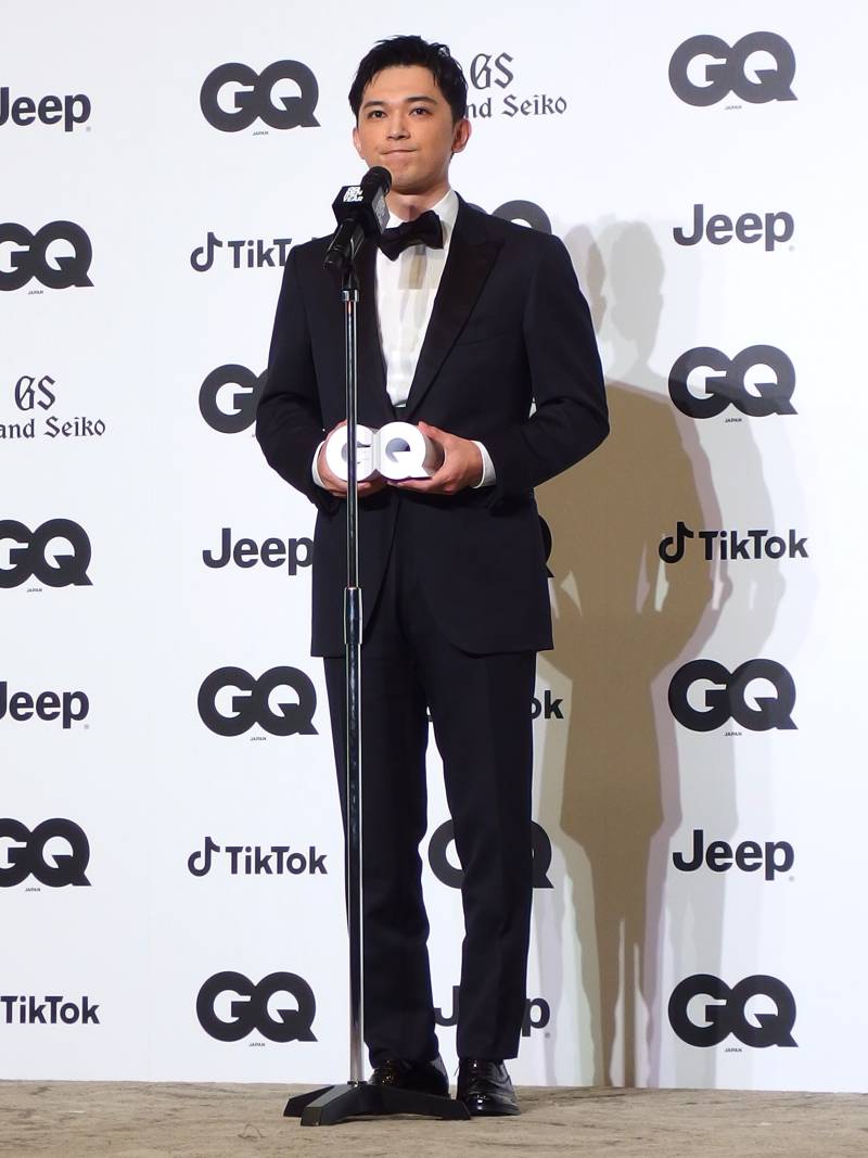 吉沢亮さん「GQ MEN OF THE YEAR 2025」フォトコール