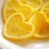 ハート型レモン 写真