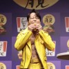 西川貴教 とろ～り月見バーガー発表会