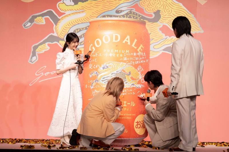 『キリングッドエール』5,000万本突破!“大反響”御礼発表会