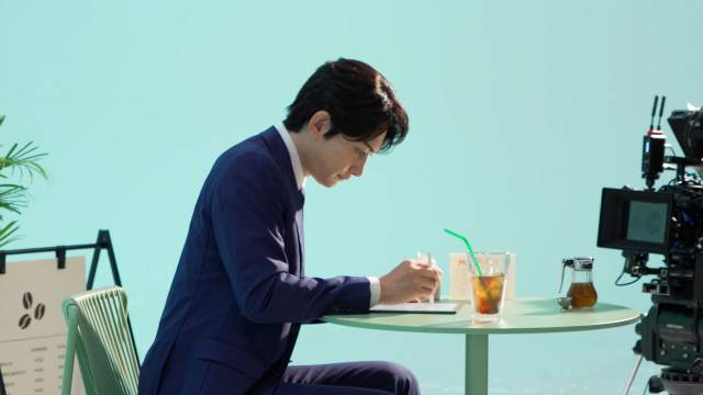 町田啓太 キンドルCMメイキング