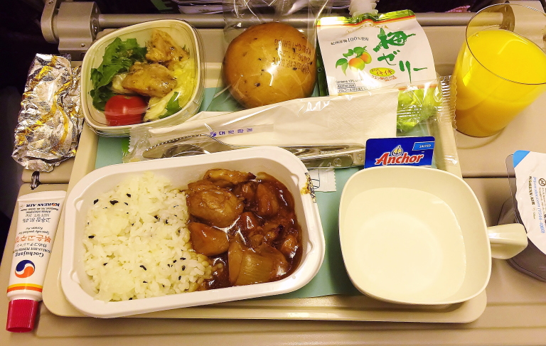 大韓航空 機内食