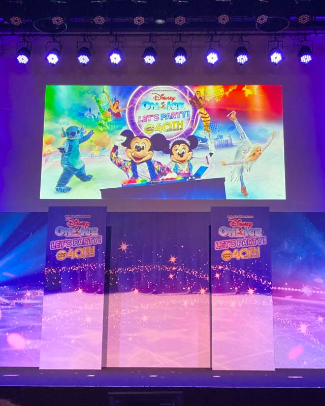 『日本公演40周年記念 ディズニー・オン・アイス “Let's Party!”』記者発表会