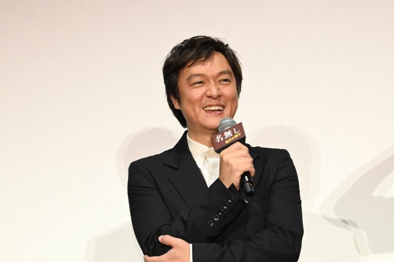 丸山隆平さん　映画「名無し」大ヒット御礼舞台挨拶