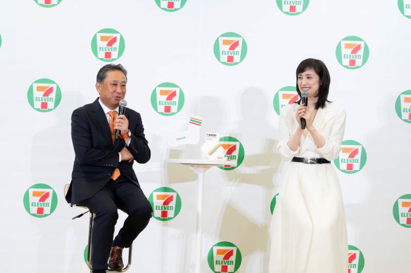 なにかあるかな「セブンイレブン」」発表会 天海祐希