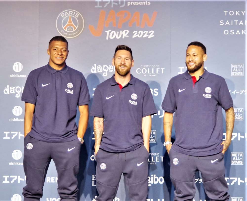 『Paris Saint-Germain JAPAN TOUR 2022 記者会見