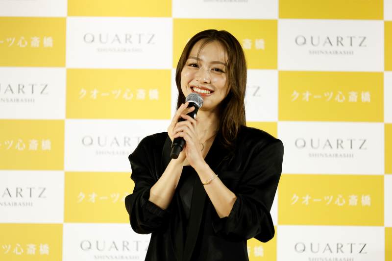 『クオーツ心斎橋』開業セレモニー 内田理央