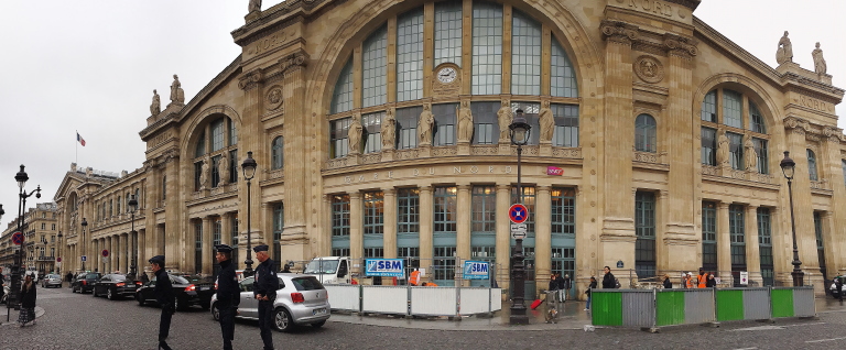 「パリ北駅」(Paris Nord)