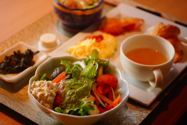 館山温泉 千里の風 食事写真