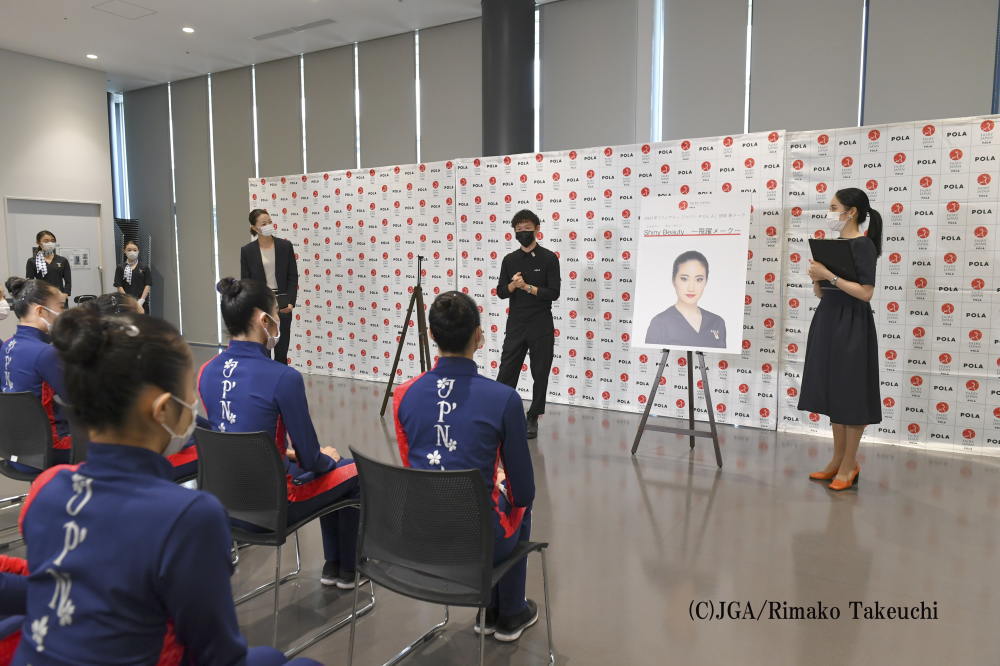 新体操日本代表「 フェアリー ジャパン POLA 」団体の2021年 講習会